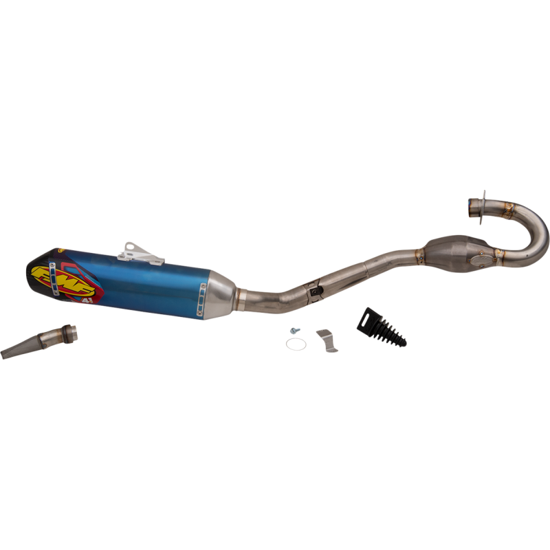 FMF 19-22 KX450F FACT 4.1 RCT FS TI CF END CAP 042373