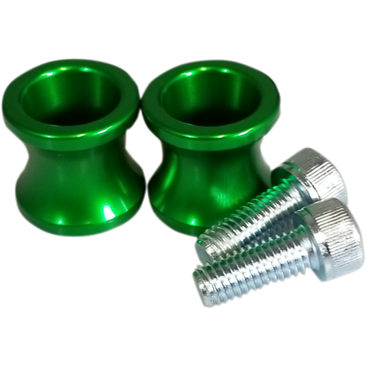 VORTEX SWINGARM SPOOLS GREEN 8MM SP526L