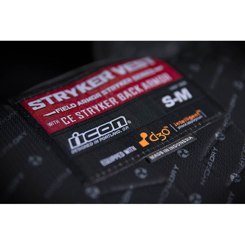 ICON STRYKER VEST STEALTH L/XL 2701-0612