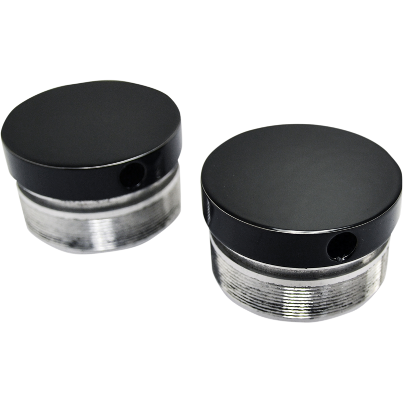 LA CHOPPERS CAPS FRK FLSH MNT 49MM BK LA-7504-49B