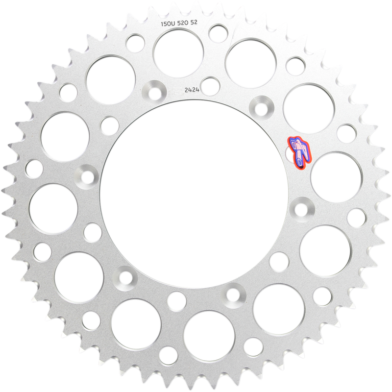 RENTHAL RENTHAL SPROCKET 150U-520-52 SILVER 150U-520-52GBSI