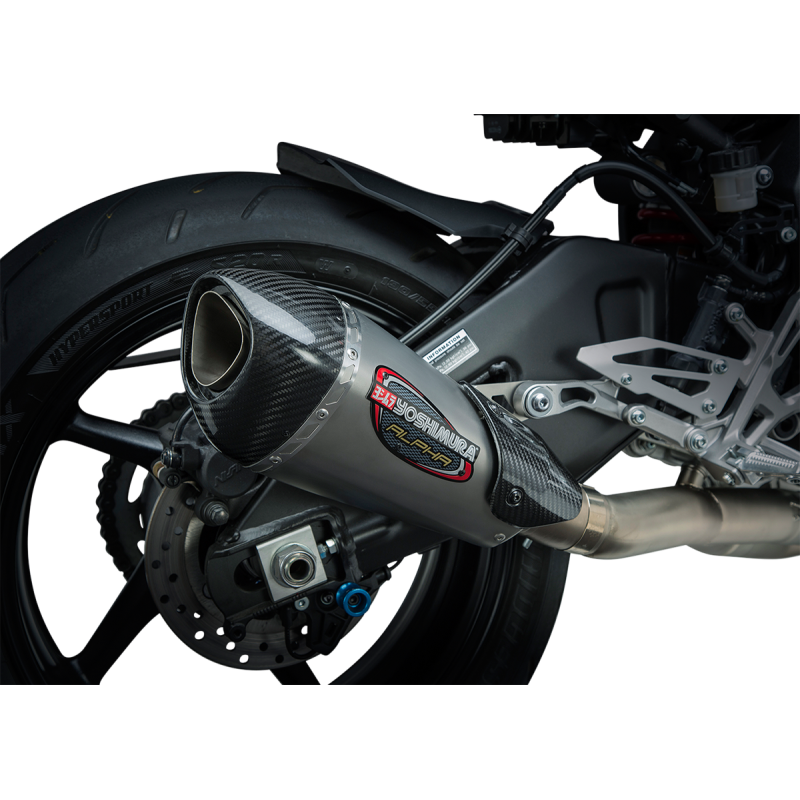 YOSHIMURA 17-21 FZ/MT-10 RACE ALPHA 3/4 SS/SS/CF TIP 13100CP520