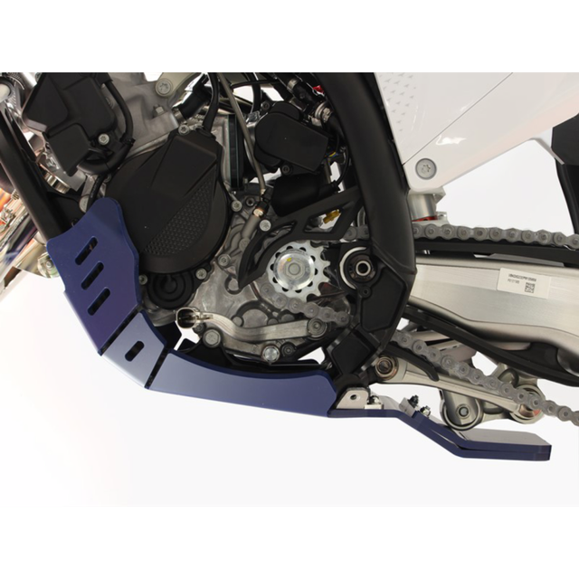 AXP RACING XTR SKIDPLATE 8MM HUS  125 TC BLUE AX1673