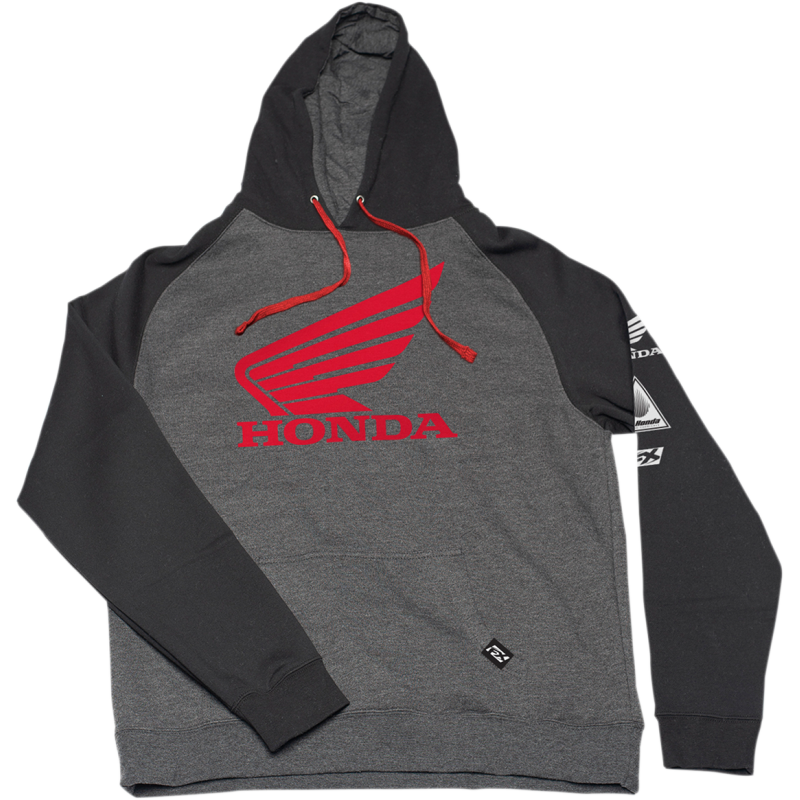 FACTORY EFFEX HOODY HON WING CHR/BLK MD 22-88302
