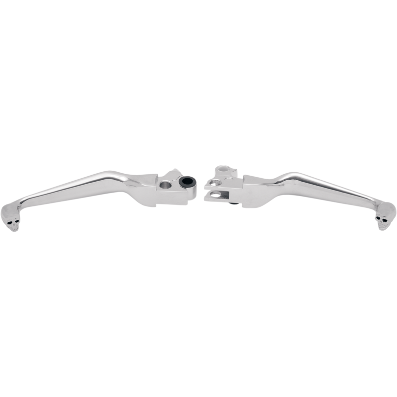 DRAG SPECIALTIES 96-17 B/T EXC 08-17 FLHT SKULL LVR SET 0610-0145