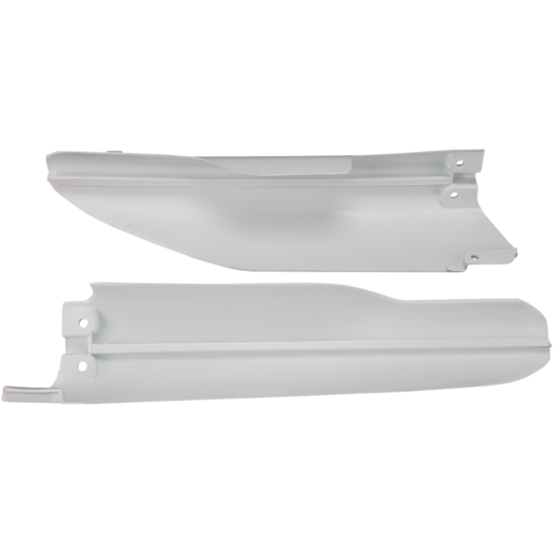 ACERBIS LWR FORK CVR SET- RM125/250:99-03 WHITE 2115020002
