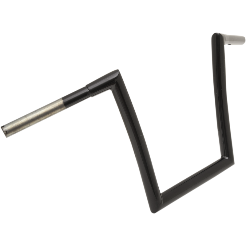 TODDS CYCLE HEFTY FATBOB 1.25" STRIP BAR 12" GLOSS BLACK 0601-2726