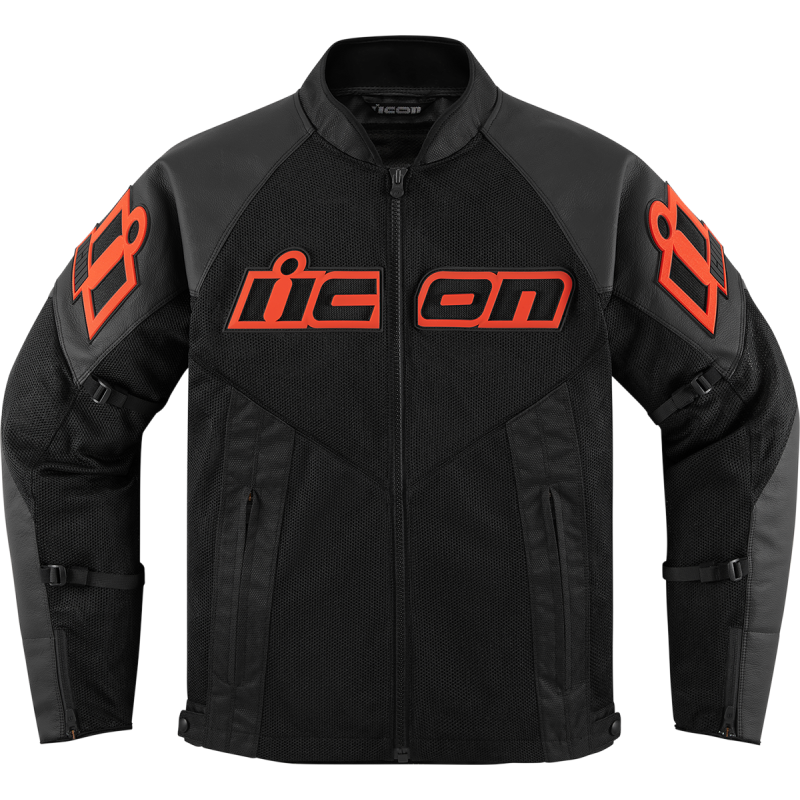 ICON MESH AF CE LEATHER JKT SL XL 2810-3910