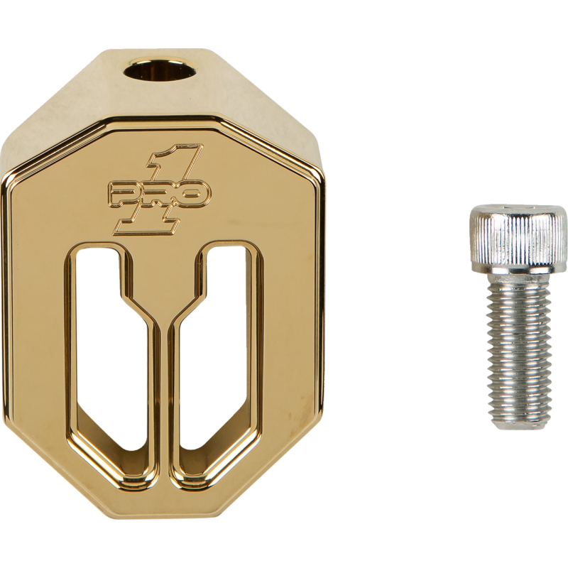 PRO-ONE PERF.MFG. TOURING SHIFTER PEG, GOLD TITANIUM NITRIDE COATED 500748TIN