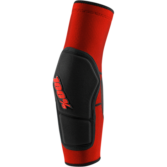 100% RIDECAMP ELBOW GUARDS RED/BLACK MD 70000-00010