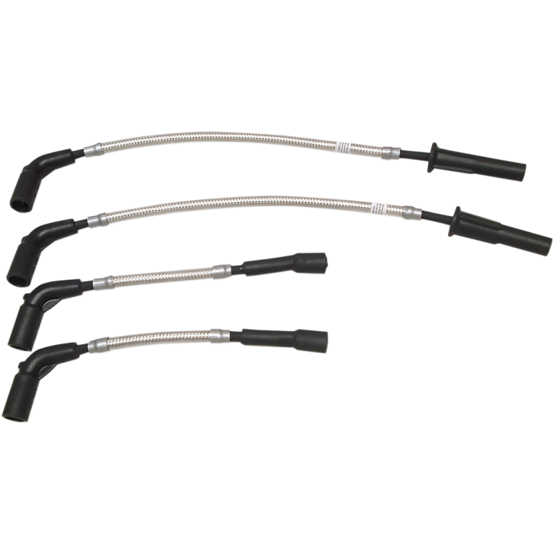 MAGNUM SPARK PLUG WIRE SET - POLISHED STAINLESS - SOFTAIL '18+ 3047S