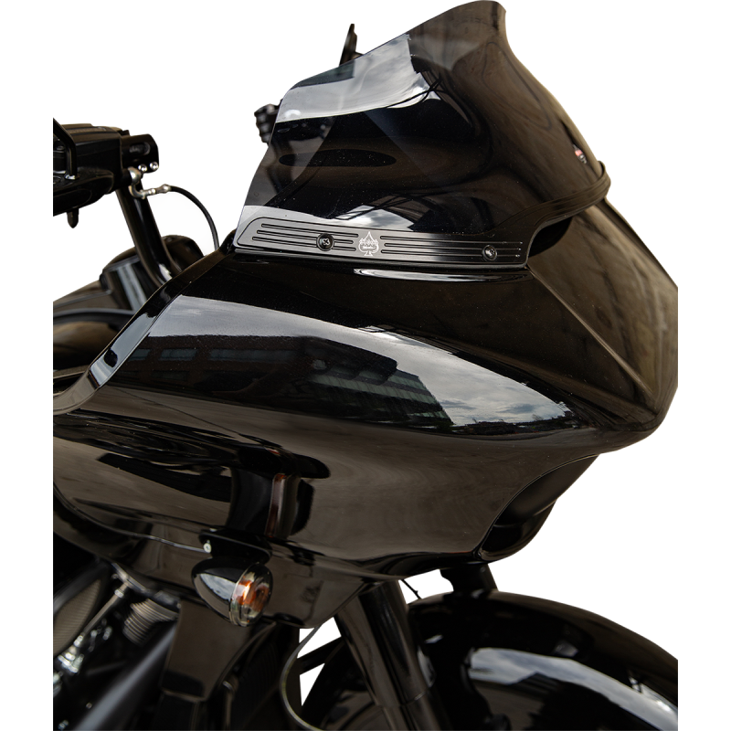 KLOCK WERKS TRIM W/S LOGO GL-BLK FLTR KWW-01-0574