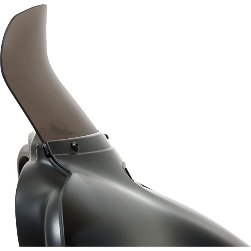 MEMPHIS SHADES HD FLH 8.5" SPOILER WINDSHIELD SMOKE MEP8631