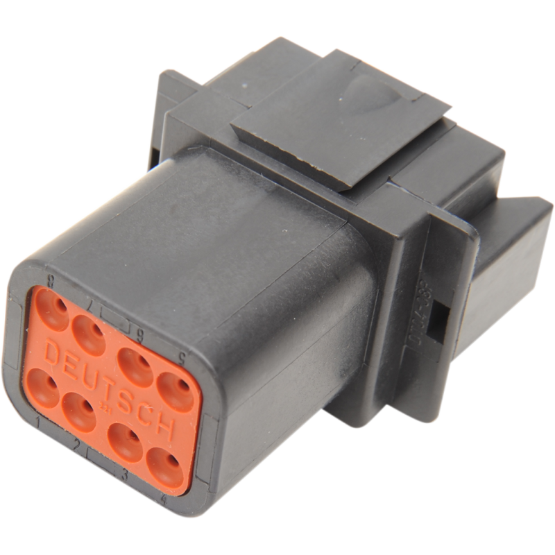 NAMZ DEUTSCH BLACK 8 PIN CONNECTOR EA DR-8B
