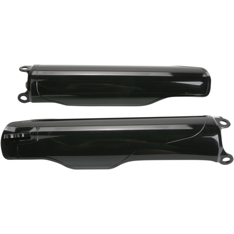 ACERBIS LOWER FORK COVER SET- CR/CRF:04-10 BLACK 2113710001