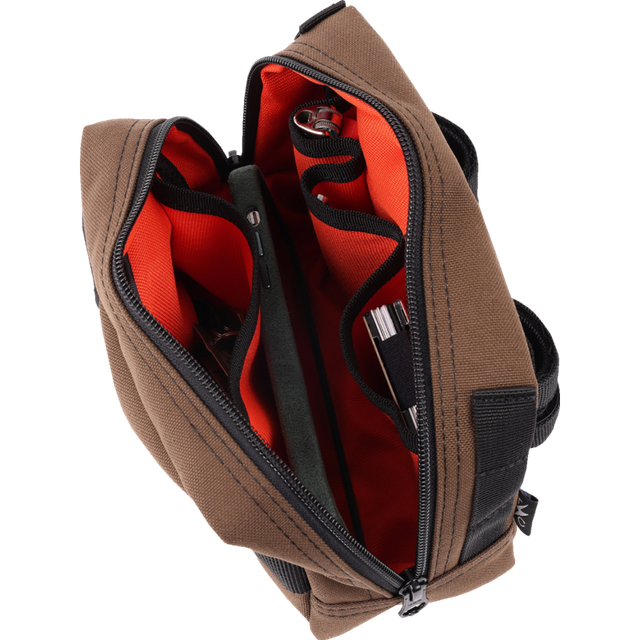THRASHIN SUPPLY CO. BAG HANDLEBAR TSC BROWN THB-0006