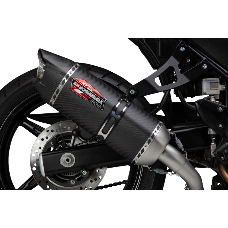 YOSHIMURA 17-24 SV650 AT2 SO SS/CF/CF WF 11670BM222