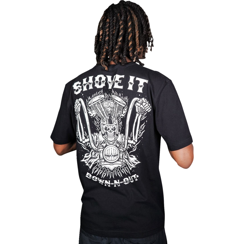 LETHAL THREAT TEE DNO SHOVEIT BLK MD DT10046M