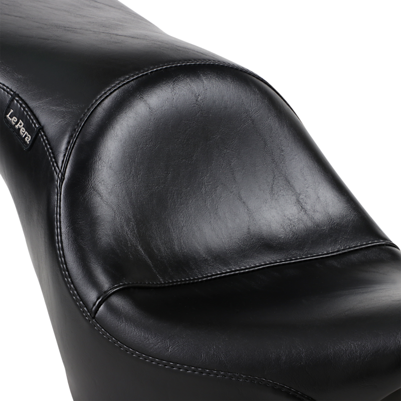 LE PERA MAVERICK SEAT W/O BACKREST-SMOOTH BLACK-FL/FX 18-23 LY-910S
