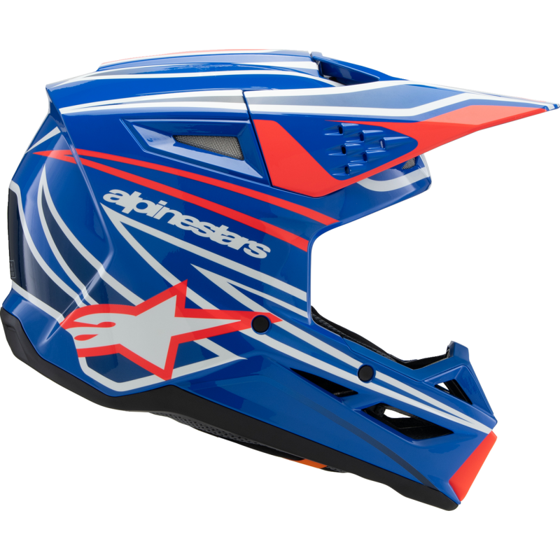 ALPINESTARS HELMET SM3 YTH WURX BL/R/W/B S ECE06 8302125-7312-YS
