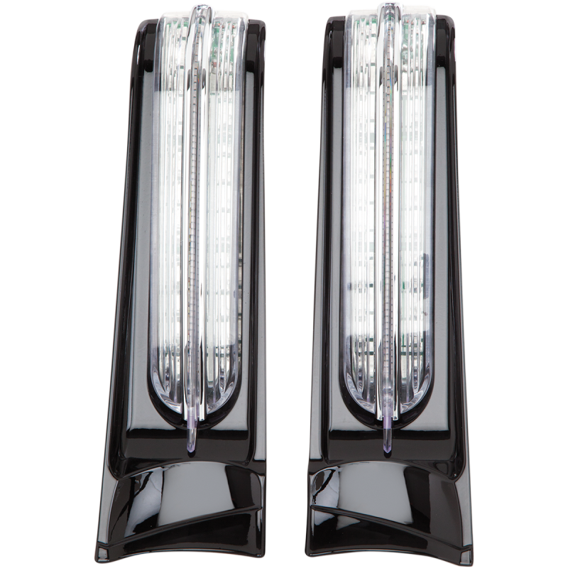 CIRO LLC 14-19 FLHT S/BAG ACCENT LIGHT  BLK 40003