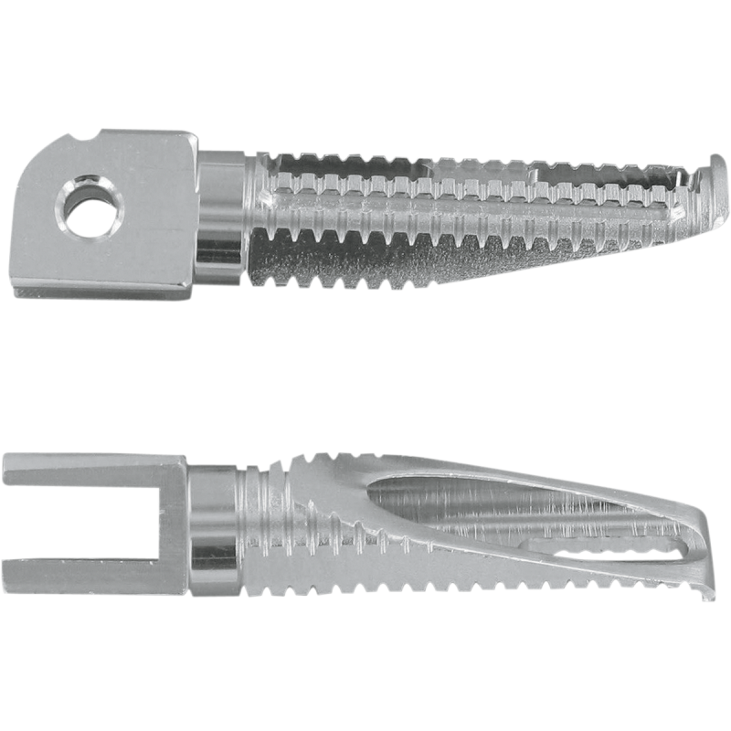 COMPETITION WERKES SILVER SUZUKI RIDER GP FOOTPEGS C.W. 2GPS4-S