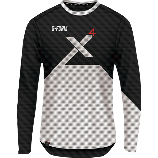 G-FORM PRO-X4 L/S BIKE JERSEY B/W XL SL12100746
