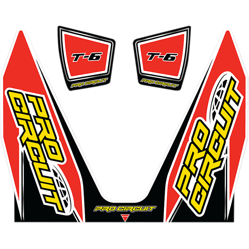 PRO CIRCUIT T-6 WRAP AND E/C DECALS (CRF) DC14T6-CRF