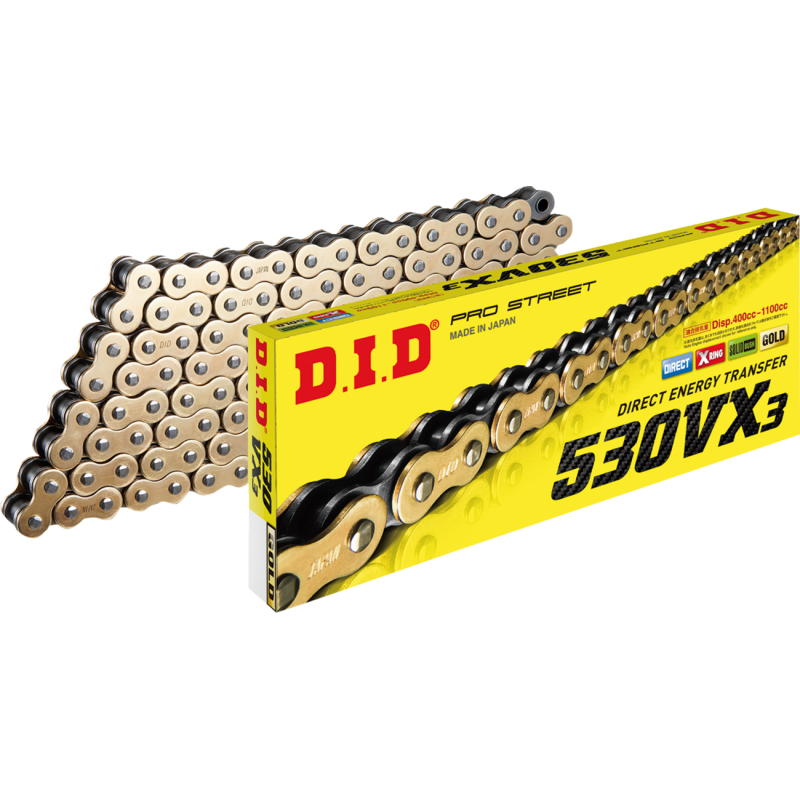 DID 530VX3 X 110 G DID CHAIN 530VX3GX110ZB