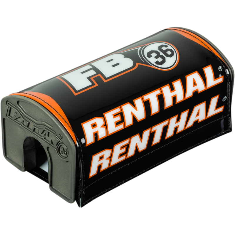 RENTHAL RENTHAL FATBAR36 BAR PAD BLACK/ORANGE/WHITE P347 P347