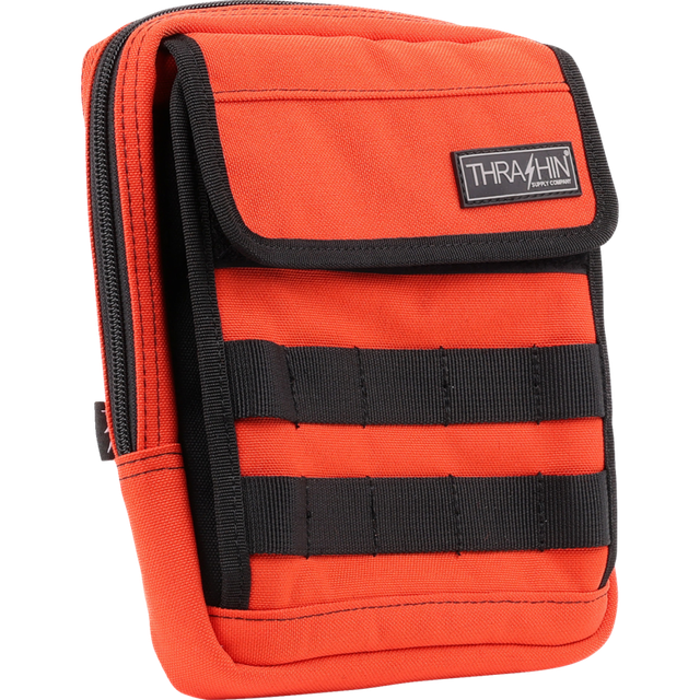 THRASHIN SUPPLY CO. BAG HANDLEBAR TSC SLIM ORANGE THB-0035
