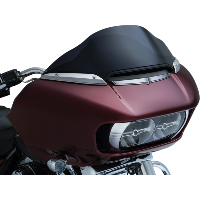 KURYAKYN WINDSHIELD SIDE TRIMS, '15-19 FLTR, CHR PN 2632 KUR2632
