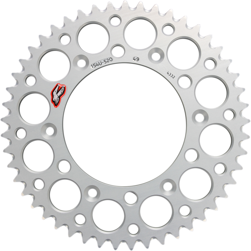 RENTHAL RENTHAL SPROCKET 154U-520-49 SILVER 154U-520-49GRSI