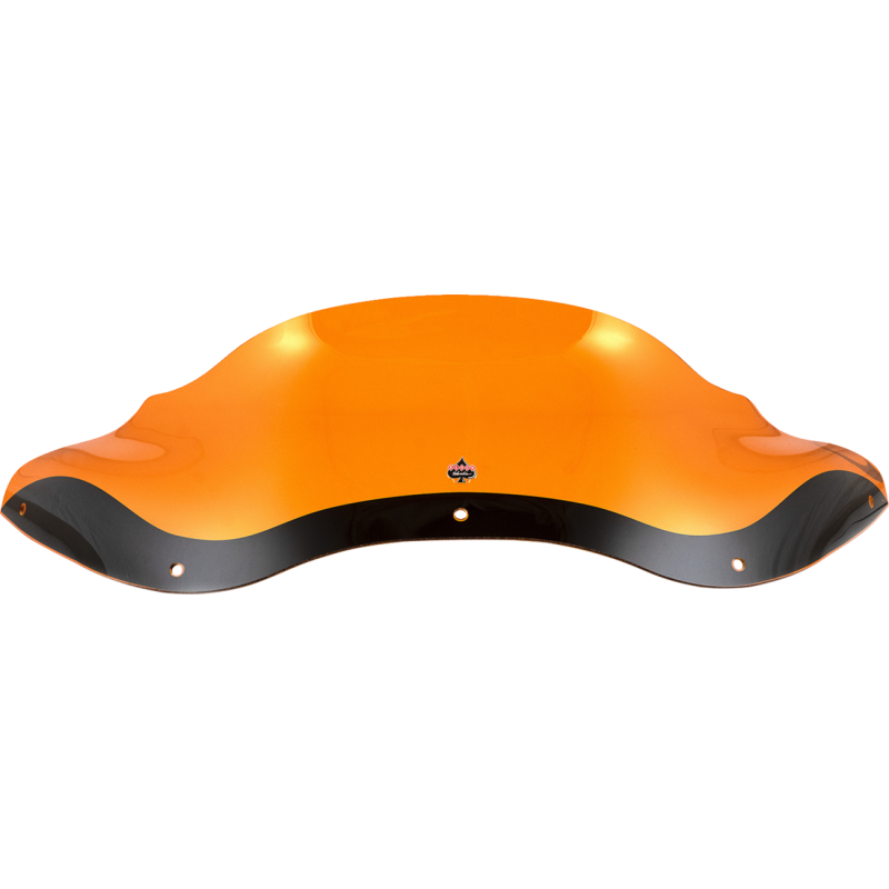 KLOCK WERKS WINDSHIELD FLARE FLTR 8" ORANGE KWW-01-0689