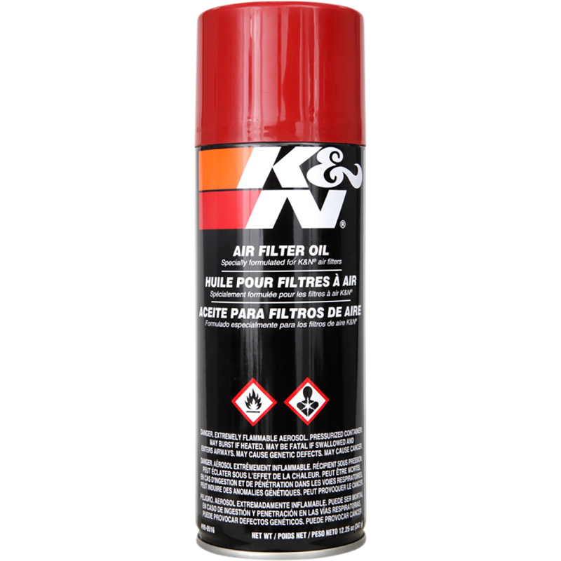 K & N 12 OZ AEROSOL FILTERCHARGER OIL K&N 99-0516