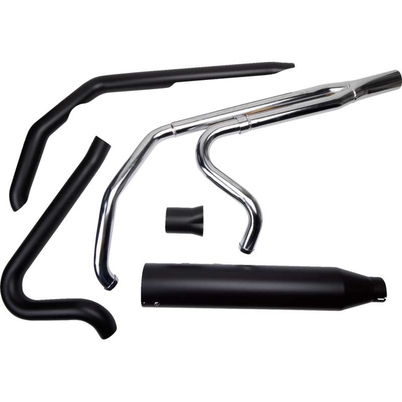KHROME WERKS EXHAUST 2:1 09-16 FL BLK 200785