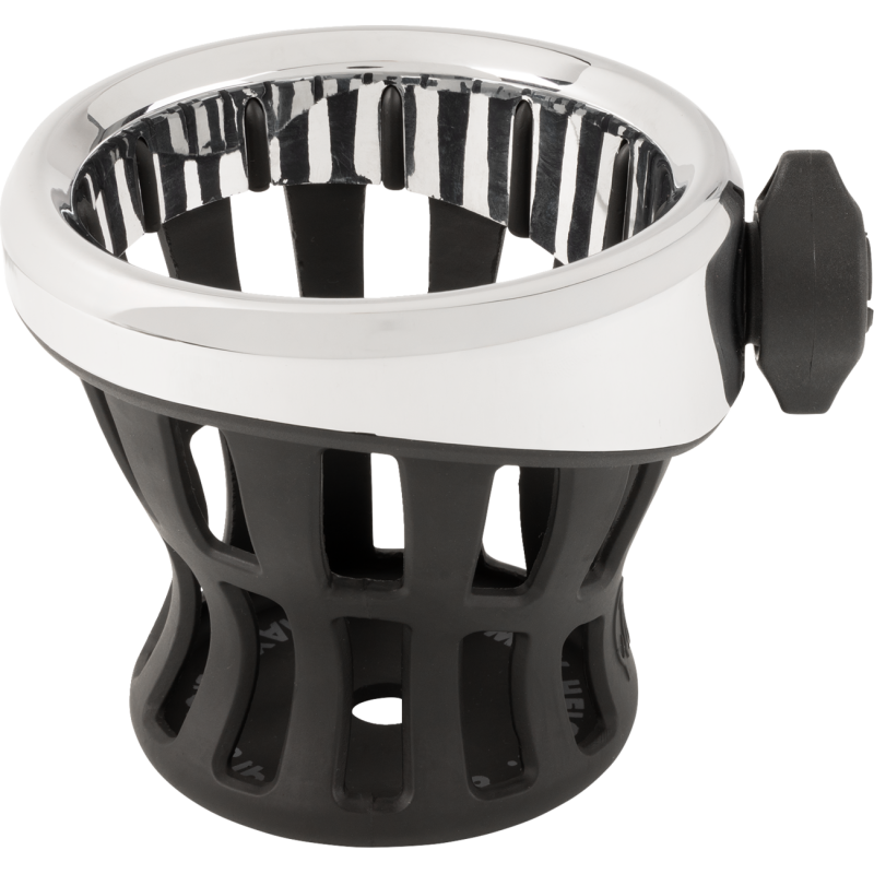 CIRO LLC HOLDER DRNK GEN 2 CHR, H-BAR MOUNT 1-1/8", 1-1/4" CHR 55414