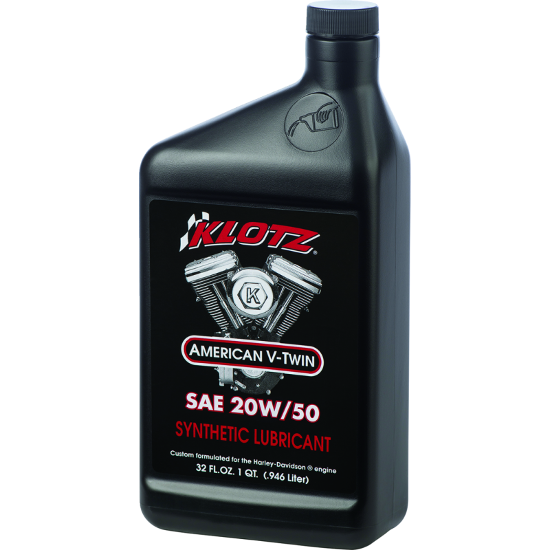KLOTZ OIL AMER V-TWIN SYN 20W50 .946 L KH-2050