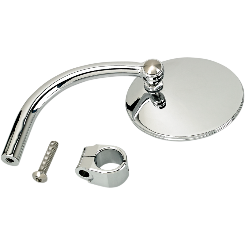BILTWELL MIRROR LG RND W/MNT 7/8"C 6503-578-531