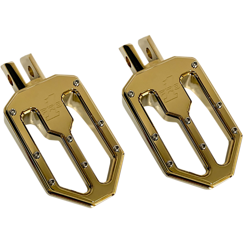 PRO-ONE PERF.MFG. MOTO V2,  PEG, GOLD TIN COATED, M8 SOFTTAIL 500752TIN