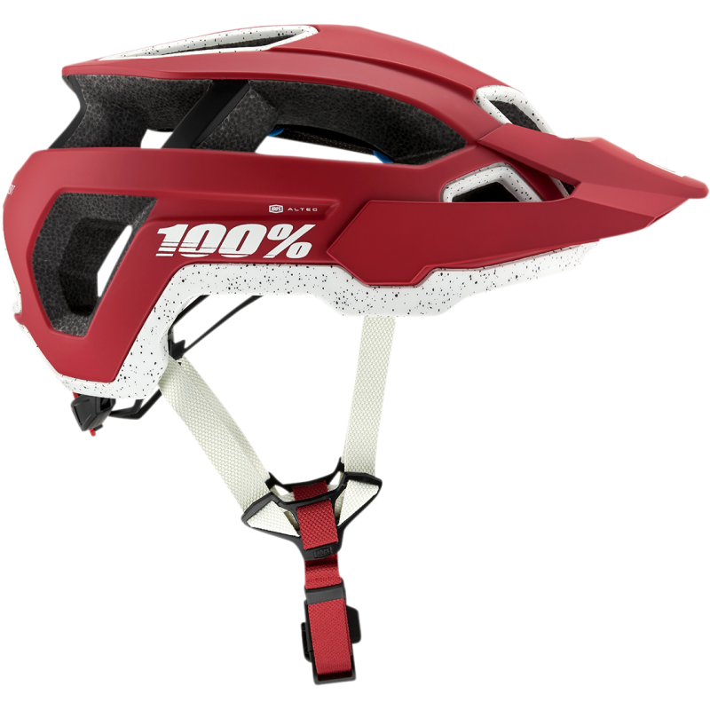 100% ALTEC HELMET W/FIDLOCK DEEP RED - L/XL 80014-00006