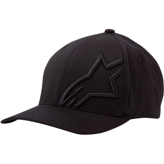 ALPINESTARS (CASUALS) HAT CORP SHFT 2 BK/BK S/M 1032810081010SM
