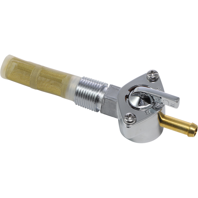 DRAG SPECIALTIES CHROME 3/8" NPT STRAIGHT PETCOX (EA) DS-390216