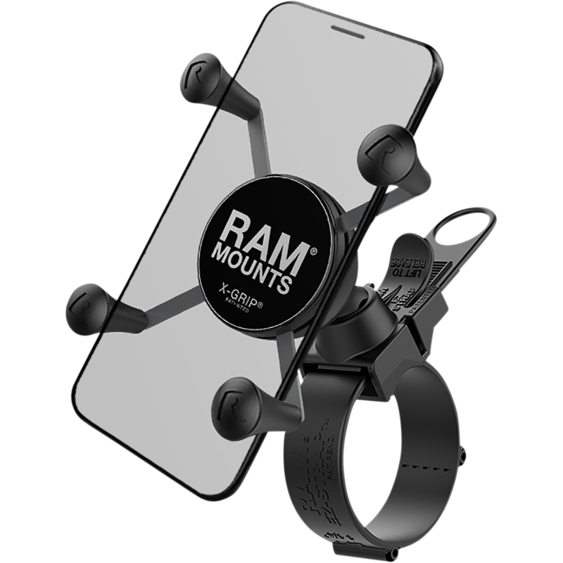 RAM MOUNT KIT XGRIP W/RAIL MOUNT RAP-SB-187-UN7