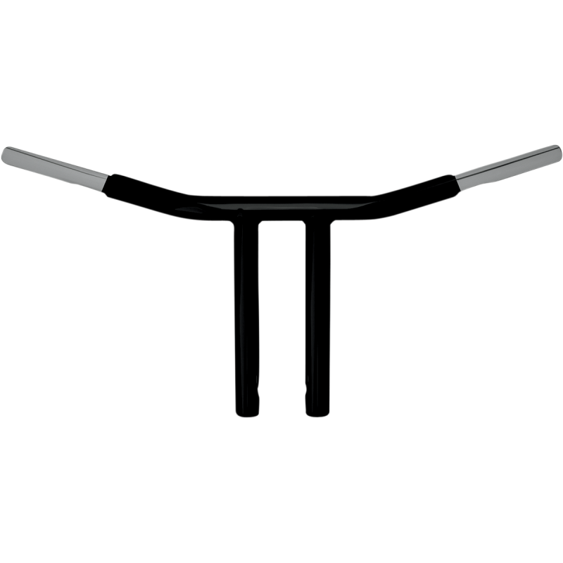 WILD 1 1-1/4" BLK PSYCHO 10" T-BARS 0601-1203