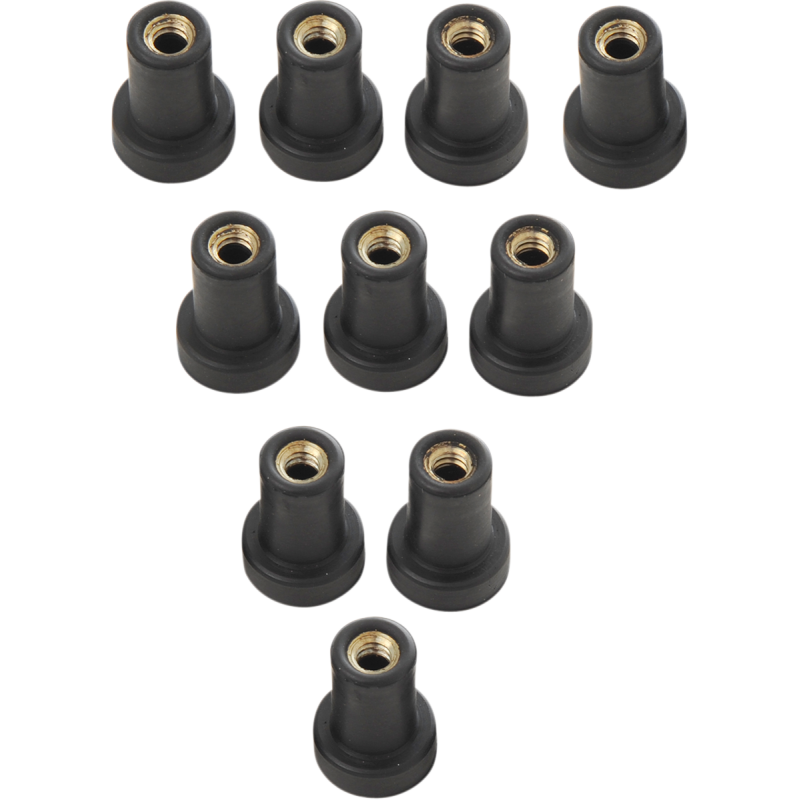 DRAG SPECIALTIES NUT WELL (8098)10-24 10PK 2404-0544