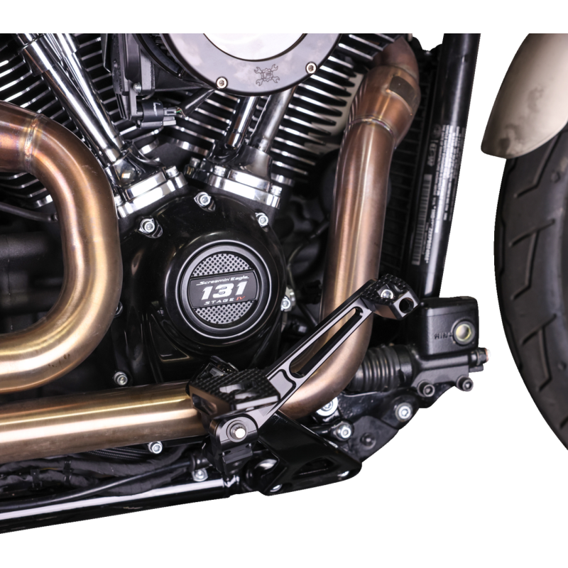 THRASHIN SUPPLY CO. ARM BRAKE M8 SOFTAIL W/MID CONTROLS 2018-2023 BLAC TSC-2300-1