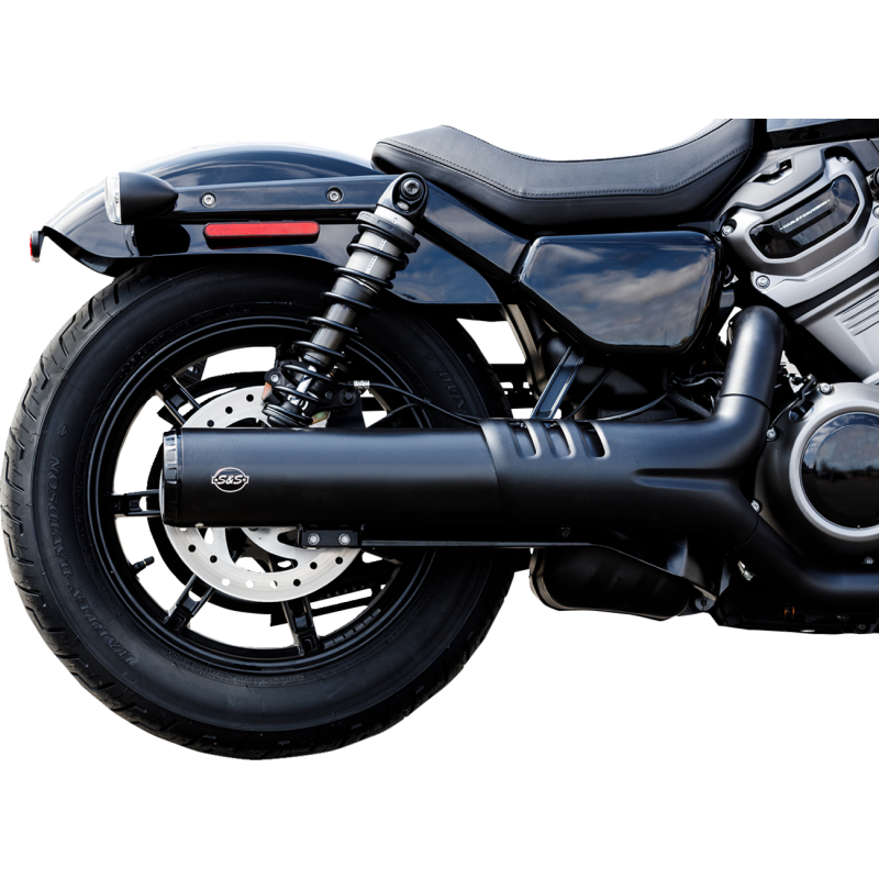 S&S CYCLE MUFFLER BLK 4.5" 22 XL 550-1074