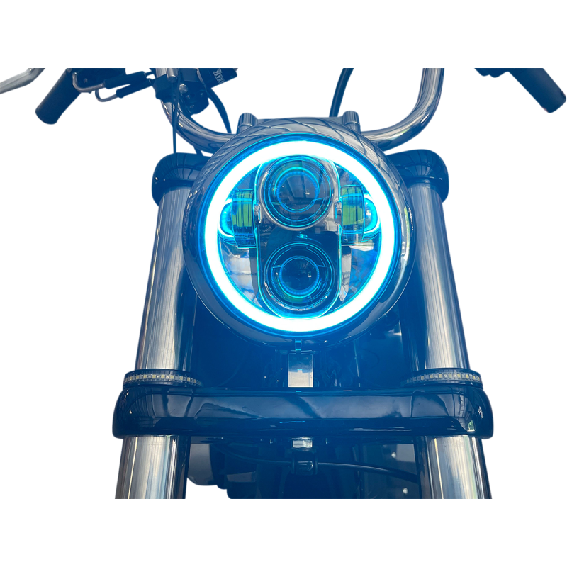 CUSTOM DYNAMICS HEADLIGHT PG 5.75"HALO B PG-575-B