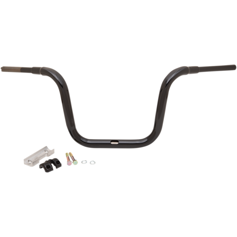 LA CHOPPERS H-BAR 4 BEND 1.5 APE GLS BLK 12" FLT 15+ LA-7314-12B
